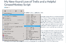 screenshot of TrelloContextMenu context menu popup in Firefox